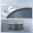 thumbnail image 4 of 3D Printing Filament Basic PLA Filament 1.75mm 300mm/s 1kg Cardboard Spool Dimensional Accuracy +/- 0.03 mm Fit Most 3D FDM Printer-Grey, 4 of 7