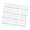 Transparent, variant on Lynono 12PCS Modular Pet Playpen Panels Waterproof Lightweight Design for Furniture Gaps Multifunctional Use Easy Assemble