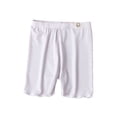 thumbnail image 2 of DAETIROS Girls Modesty Shorts Anti Exposure Safety Bike Shorts for Under Dresses, Purple Rabbit Applique Wavy Hem Ribbed, Elastic Waist Sizes 100-160 (2-12 Years),Size 5-6T, 2 of 5