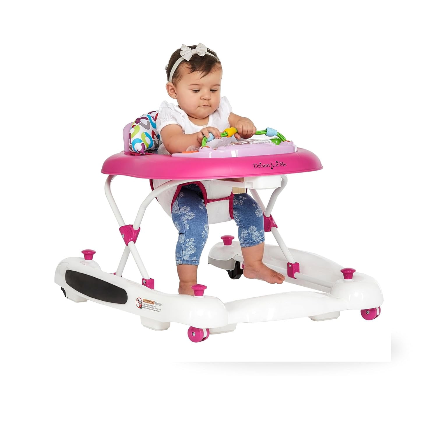 Dream On Me Go-Getter 3-In-1 Activity Baby Walker | Walk-Behind |Push Walker