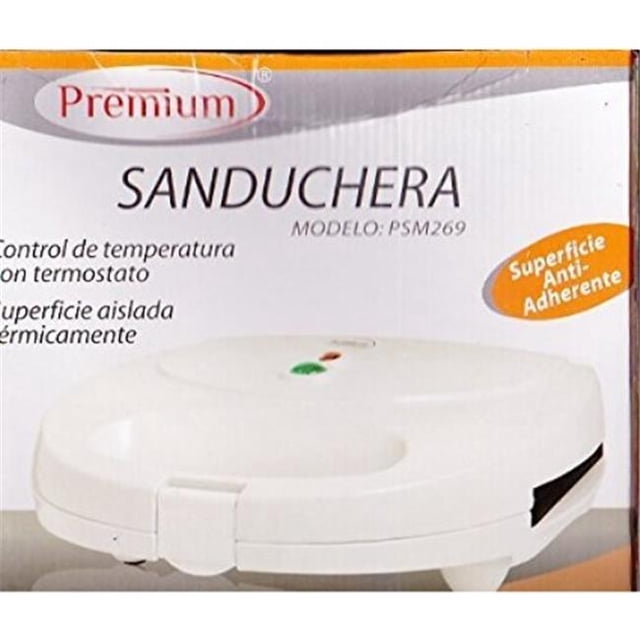 Precision Trading PSM269 Sandwich Maker- Black & Silver