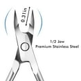 thumbnail image 2 of Cuticle Trimmer Professional - Stainless Steel Cuticle Nipper Professional Cuticle Cutter Cuticle Clippers Scissors Cuticle Remover Manicure Tools, 2 of 6