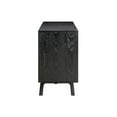 thumbnail image 4 of Benjara Dene 79 Inch Serving Cabinet Buffet Sideboard Console with 4 Doors, Black, 4 of 5