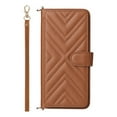 thumbnail image 3 of For Google Pixel 10 Pro XL Diamond Pattern PU Leather Wallet Case Magnetic Flip Cover Multi-Card Slots Pocket Kickstand With Detachable Shoulder Strap And Wrist Strap,Brown,For Pixel 10 Pro XL, 3 of 9