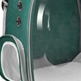 thumbnail image 3 of Premium Cat Backpack Carrier, Large Bubble , Portable Ventilated Cat Small , Outdoor Waterproof Bag , Green 33x27x44cm, 3 of 8