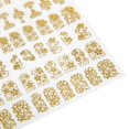 thumbnail image 2 of 108 Pcs 3D Hollow Nail Art Stickers (Gold), 2 of 4