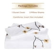 thumbnail image 2 of Superior Floral Cotton Duvet Cover Set, Full/ Queen, Multi-Color, 2 of 7