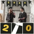 thumbnail image 3 of DRAFIDEEP Graduation Banner Black Felt Cloth Festive Atmosphere Square Triangle Simple Structure 18.0X13.0X0.2In 1Pack, 3 of 6