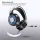 thumbnail image 5 of Auriculares Cómodos Para Juegos Con 7 Colores De Luz Led Con Micrófono Para Videojuegos Para Pc Y Portátiles Methold EL014080-02, 5 of 6