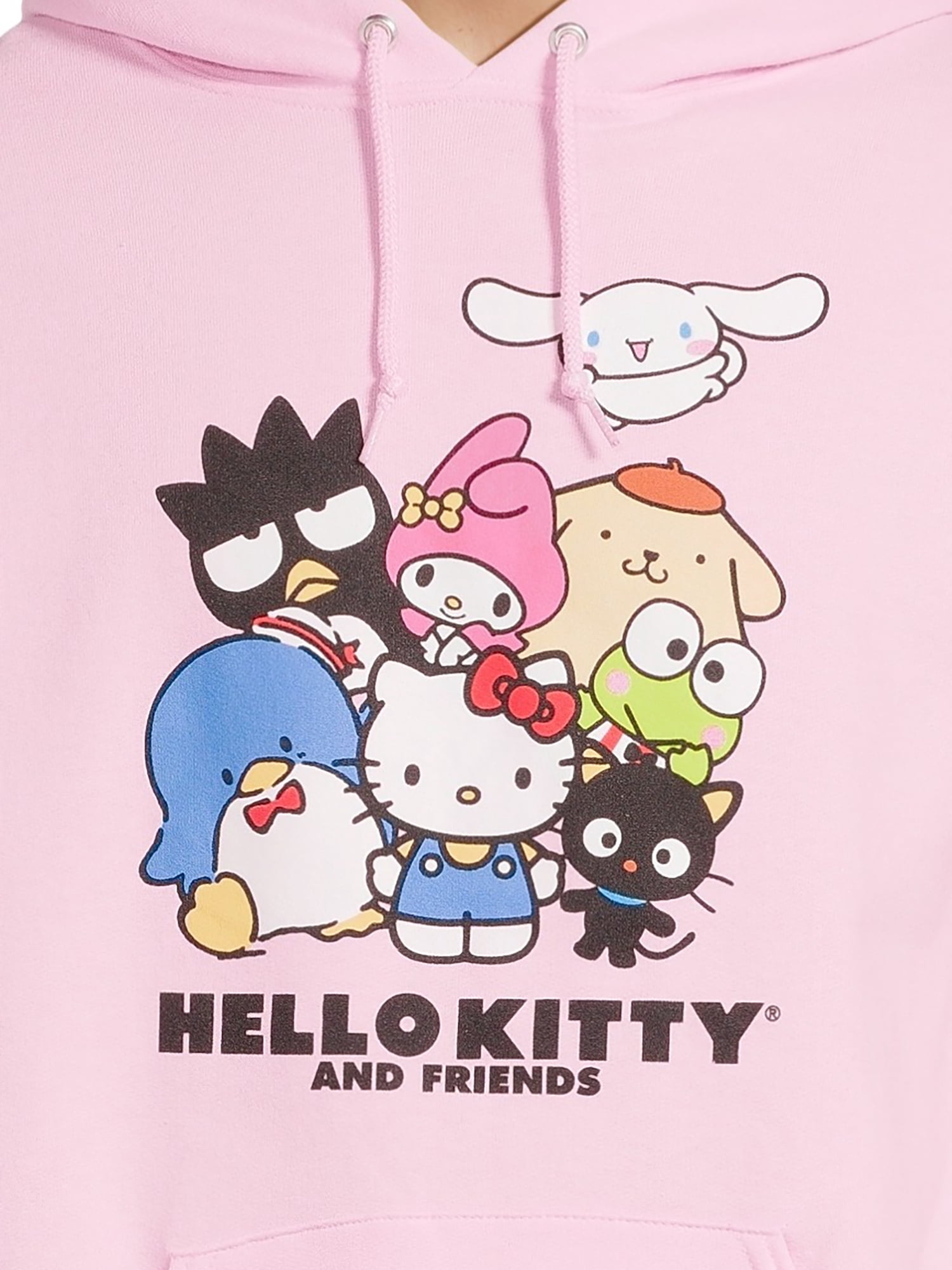 Hello Kitty Men's & Big Men's Hoodie with Long Sleeves, Sizes S-3XL