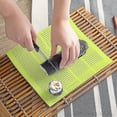thumbnail image 2 of 3Pcs Kitchen Sushi Rolling Mat Non Stick Sushi Making Kit Japanese Plastic Sushi Roller Maker Homemade for Home Kitchen DIY Sushi Tool Plate Mat, 2 of 5