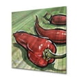 thumbnail image 4 of All My Walls Roger Akesson 'World of Big Peppers 3' Metal Wall Hanging, 4 of 4