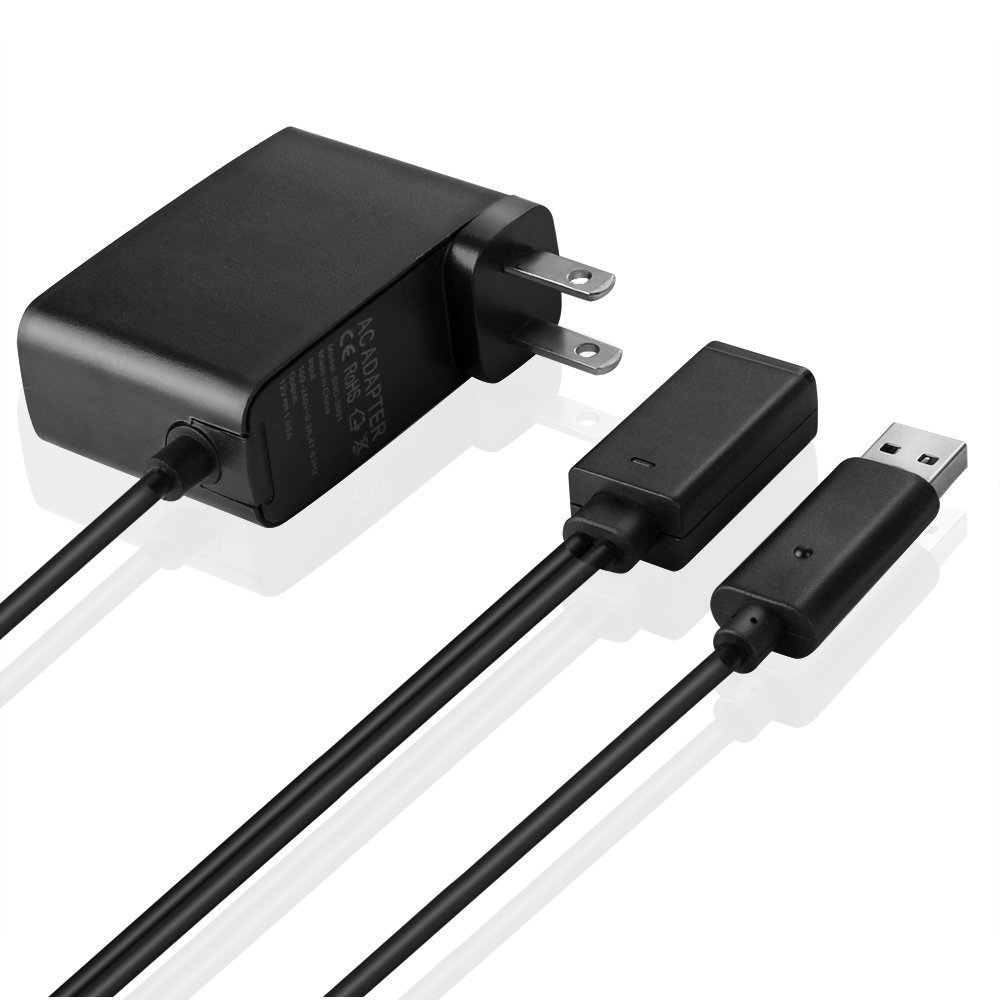 Microsoft Xbox 360 Kinect Sensor USB AC Adapter Power Supply Cable Cord (Non-Retail Packaging) - image 1 of 4