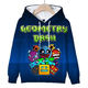 thumbnail image 4 of Sudadera con capucha para hombre Game Geometry Dash con estampado gráfico 3D, moda urbana de otoño para niño, sudadera informal de manga larga de gran tamaño, 4 of 5