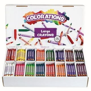 Crayola Regular Size Bulk White Crayons 12 pack (6-Pack)
