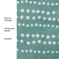 thumbnail image 3 of The Peanutshell Baby Bassinet Sheets for Newborns with Green Dino Design, 4-Pack, 3 of 6