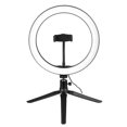thumbnail image 1 of Amdohai 10.2" LED Ring Light 3200K-5500K Dimmable Desk Camera Lamp 3, 1 of 7