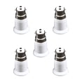 thumbnail image 2 of Adaptador de enchufe de luz B22 a E27, duradero, accesorios de iluminación, accesorio de a tornillo para bombilla, 5 uds., 2 of 9