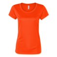 thumbnail image 1 of All Sport T-Shirt Femme en Polyester, 2XL, Sécurité Sport Orange, 1 of 1