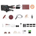 thumbnail image 1 of 350W Vertical & Horizontal Mini Belt Sander Electric Sanding Polishing Grinding Machine Small Angle Grinder with 10 Sanding Belt, 1 of 5