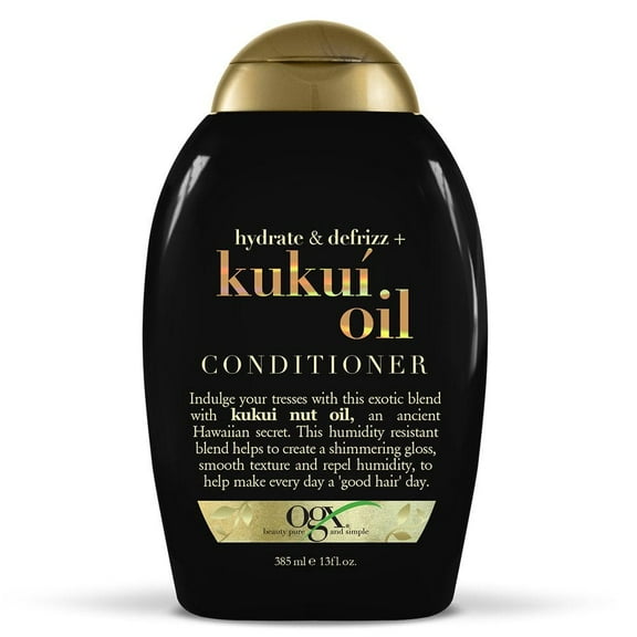 OGX Hydrate and Defrizz Kukuí Oil Conditioner 385ml