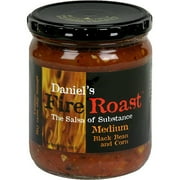 Daniel's Fire Roast Medium Black Bean And Corn Salsa, 16 oz (Pack of 6)