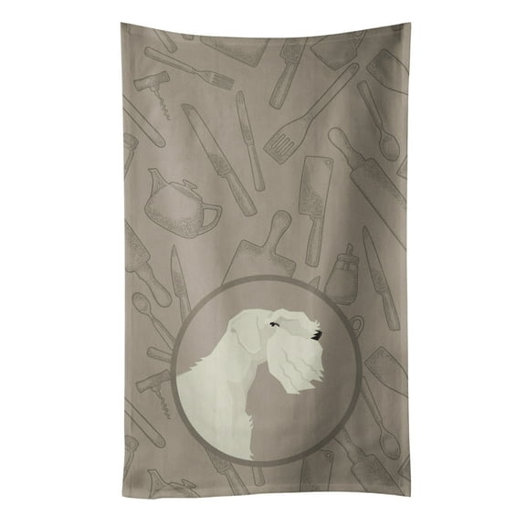 Sealyham Terrier In the Kitchen Kitchen Towel