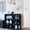 Black, variant on RGB Lights White Shoe Box with Glass Door / Display Shoes Gracefully and Protect from Dust