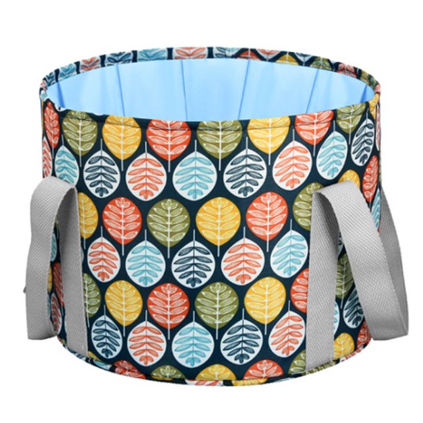 ZENTREE Collapsible Foot Bath Basin Portable Feet Bath Spa Tub