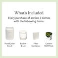 thumbnail image 2 of FoodCycler Eco 3 Compost Électrique d'Intérieur Sans Odeur pour Déchets Alimentaires 3,5 L, Blanc, 2 of 8