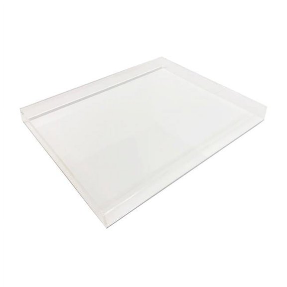 The Rug Market Large Neon Yellow Tray - Neon Yellow - 21x18x1.75