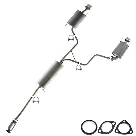 Northeastern Exhaust Stainless Steel Catalytic, Muffler, Y-Pipe & Pair of Mufflers Fits 2004–2006 Acura MDX 3.5L – Direct Fit with EPA-Approved