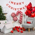 thumbnail image 4 of Jinsinto kit de Guirlande de Ballons de Noël avec des Ballons de Noël Vert Rouge Blanc Bonbons Boîte Cadeau Ballons Ballons Étoiles Rouges pour Décorations de Fête de Noël, 4 of 5