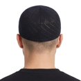 thumbnail image 4 of Slccxzc Black Knitted Mesh Skull Cap 4-Pack Lightweight Breathable Crochet Beanie Cap Adults Outdoor Daily Headwear, 4 of 7