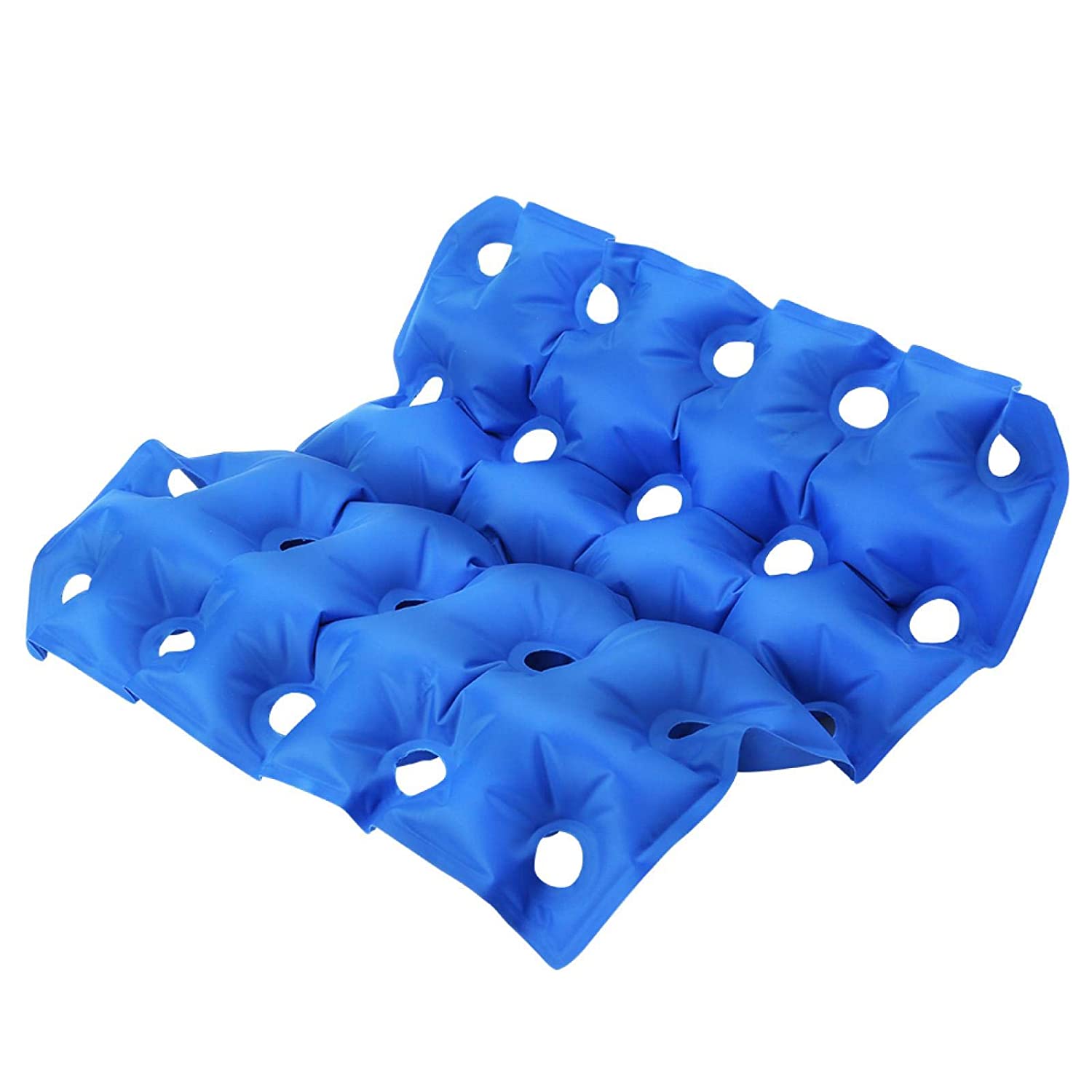 Coussin de Siège Gonflable, Coussin de Fauteuil Roulant Anti-Escarres, Tapis de Chaise pour Fauteuil Roulant Voiture Bureau Chaise Assise Prolongée