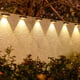 thumbnail image 4 of Solar Outdoor Wall Light | LED Patio Garden Yard Balcony Lamp | Weatherproof PC+ABS | Solar-Powered Efficient Charging | Warm Light | Continuous 8-10hr | 4 Pack | 9.5x6x7cm, 4 of 6