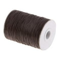thumbnail image 1 of 170 Metros 1mm Hilo  para Costura de Cuero / Bolso / Artesanía / café Hugo Cordón de algodón encerado, 1 of 7