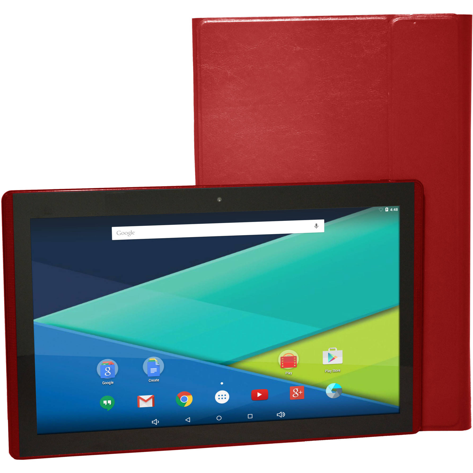 Visual Land 13.3" IPS QuadCore [2-In-1] Tablet 64GB includes Docking Keyboard Case, Android 5.1 Lollipop - image 2 of 4