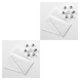 thumbnail image 1 of Matsuzay Juego de boquillas para manga pastelera, juego de puntas de acero inoxidable para decoración de pasteles, bolsa para helado, suministros para blanco Satz 3 2piezas Matsuzay CBP061570, 1 of 5