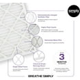 thumbnail image 4 of Simply Filters 16x30x1 MERV 13, MPR 1500, AC Furnace HVAC Air Filter (8 Pack), 4 of 8