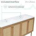 thumbnail image 6 of Classe 60" Bathroom Vanity in Oak-Cabinet Only, 6 of 15