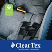 Chicco MyFit® ClearTex® 2-in-1 Forward-Facing Harness Booster Car Seat for Toddlers - Obsidian (Black)