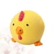 thumbnail image 3 of 1pc Juguete para morder mascotas Molar Squeaker Juguete para masticar de látex Juguete con sonido resistente al desgaste para cachorros de perro (pollito amarillo), 3 of 5
