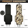 thumbnail image 7 of CHAQLIN Camouflage Bow Pattern Non-Slip Cushion Covers, Washable Polyester Car Front Seat Covers 2-Pack Non‑Slip Car Seat Covers for SUV, 7 of 7