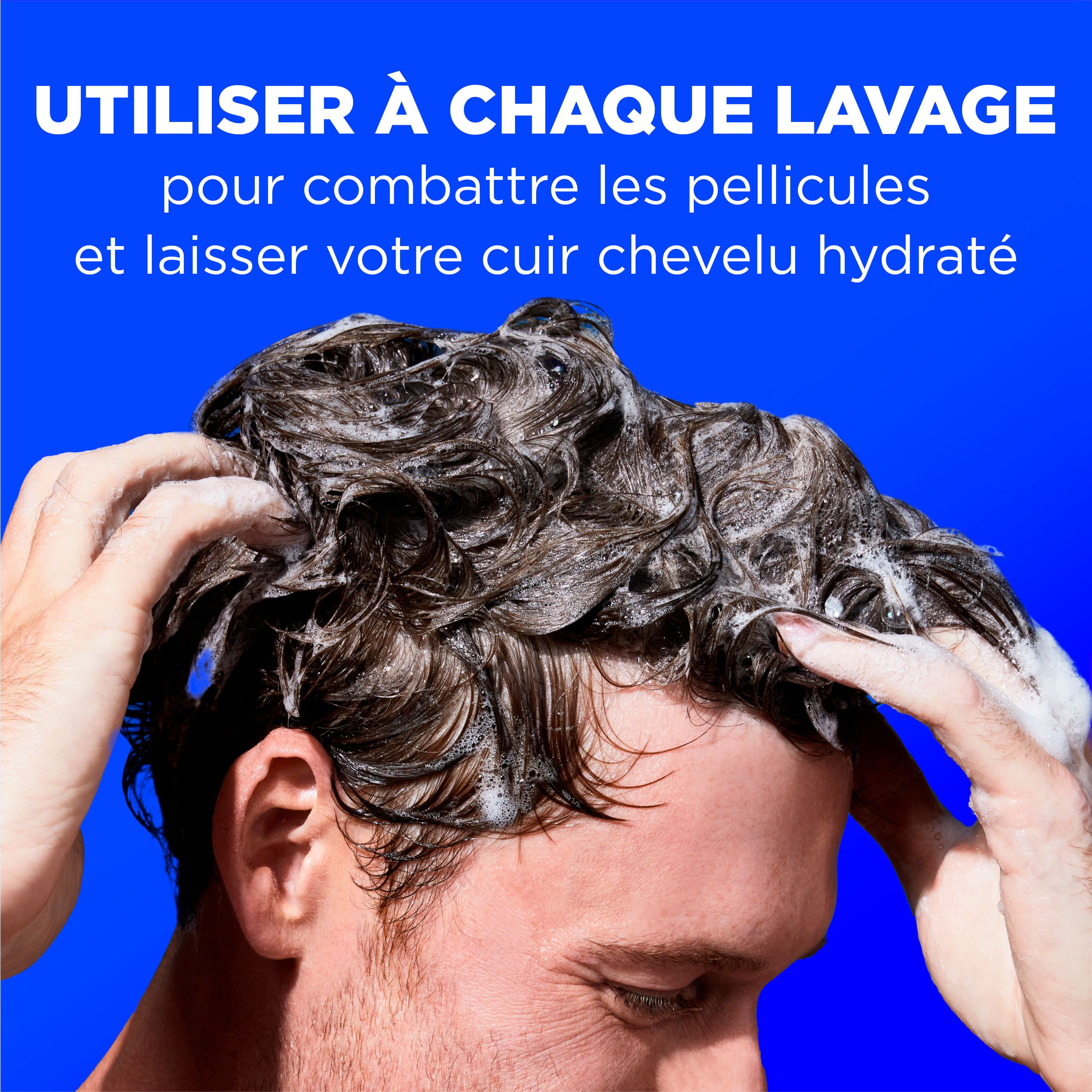 Shampooing et revitalisant antipelliculaire 2 en 1 Head and Shoulders pour hommes, traitement antipelliculaire, Agrumes et cèdre pour un usage quotidien, sans parabènes 370 ml