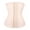 Beige, variant on Waist Trainer for Women Tummy Control Latex Underbust Waist Cincher Corset Sport Girdle Hourglass Body Shaper (Black, M)