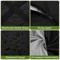 thumbnail image 2 of FUYGRCJ Patio Furniture Cover Waterproof Heavy Duty for Winter,600D Oxford Funiture Cover with Handle, Rectangular Storage Tote Bag for Outdoor Travel Camping,Black, 2 of 7