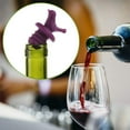 thumbnail image 5 of Hecteas Wine Stopper,Bottle Opener,Little Bird Wine Bottle Stopper Colorful Reusable Silicone Wine Bottle Stopper Decorate Wine Cap Cute Wine Toppers For(1*Wine Stopper-Blue), 5 of 9