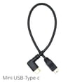 thumbnail image 4 of WINDLAND Mini USB to Type C Adapter Cable 90 Degree USB 3.1 Type C to MiniUSB Converter, 4 of 8