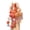 Brown, variant on Cat Popsicle Keychain Heart Flower Bead Keychain Cute Transparent Popsicle Pendant Backpack Purse Charm Gift for Women Girls